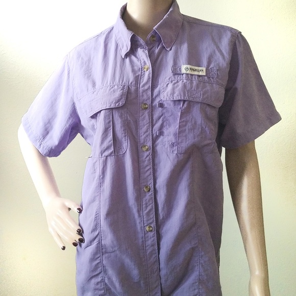 Magellan Womens Fishing Shirt Size M 